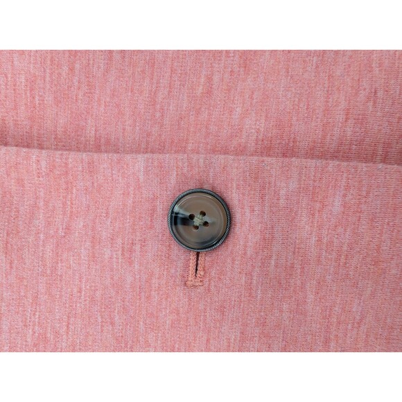 GAP Academy Heathered Pink Classic Button Down Blazer Jacket Pockets Size 10 - Picture 5 of 9